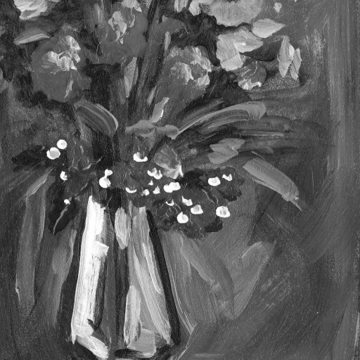 tall vase grey scale 