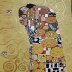 My rendition of Gustav Klimt's "Fulfillment"