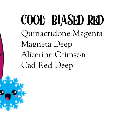 cool biased Red 