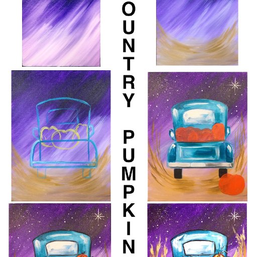 step by step Country Pumpkin  copy