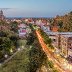 Downtown - Aerial, Dusk