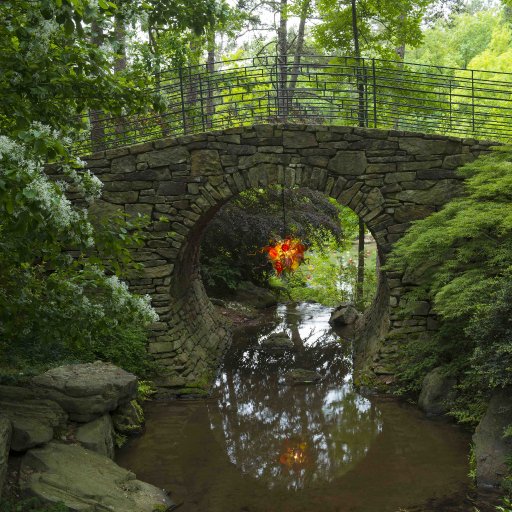 Garvan Gardens - Full Moon Bridge