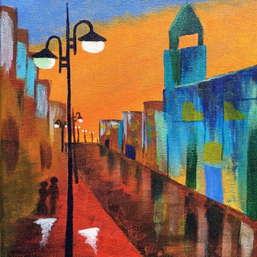 2016-06-21 City Sunset - Ginger (Medium)