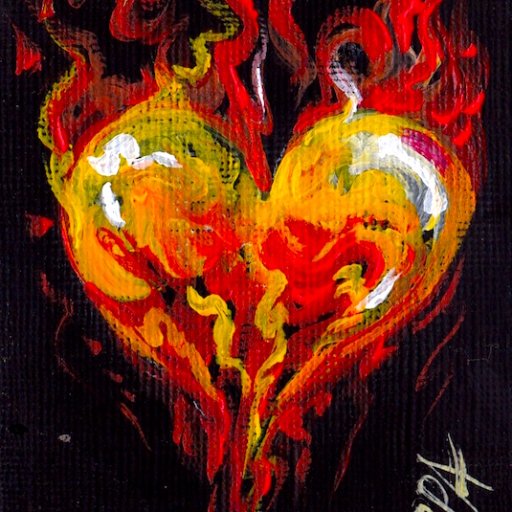 heart on fire