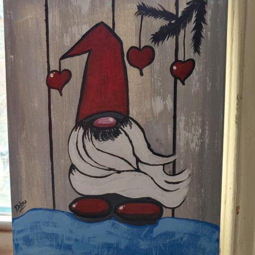love gnome art sherpa