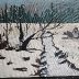 Winter painting art sherpa