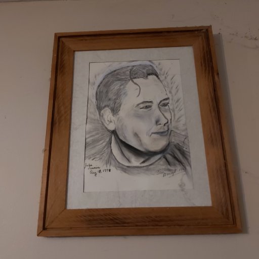 Ink drawing of my dad