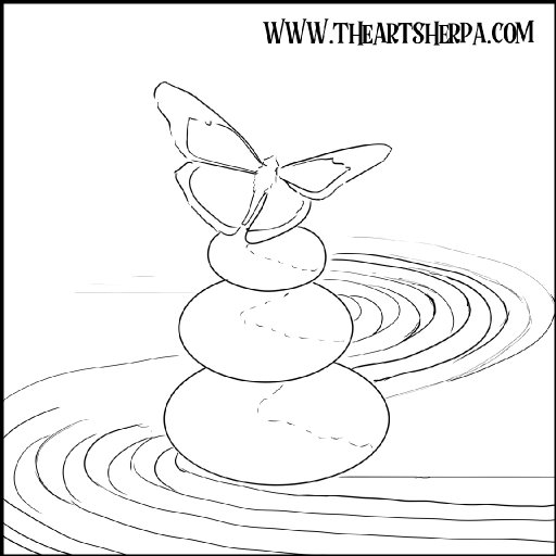 Patrons exclusive Traceable zen stones 