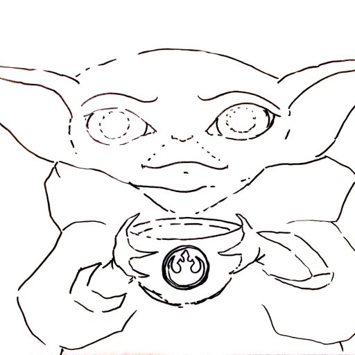 Patrons exclusive Traceable  baby Yoda 