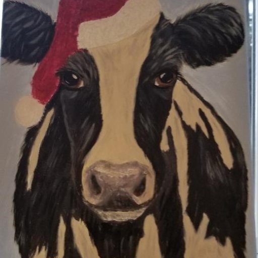 Christmas cow (2)