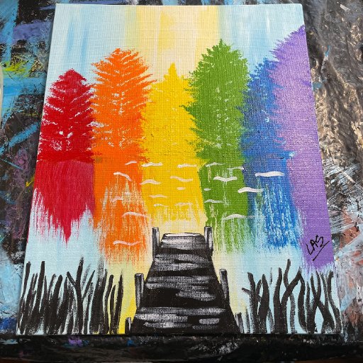 RAINBOW TREES