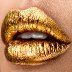 Gold lips 