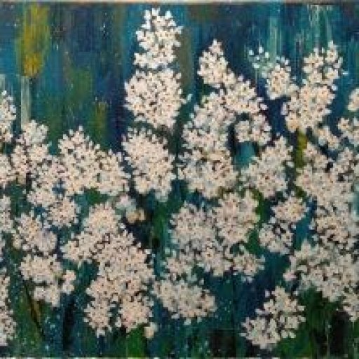 78-Abstract flowers 24 x 48 -