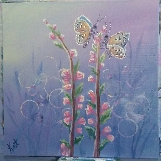 01 Lavender Flutterbies