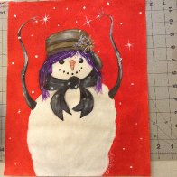 Art Sherpa Snowwoman