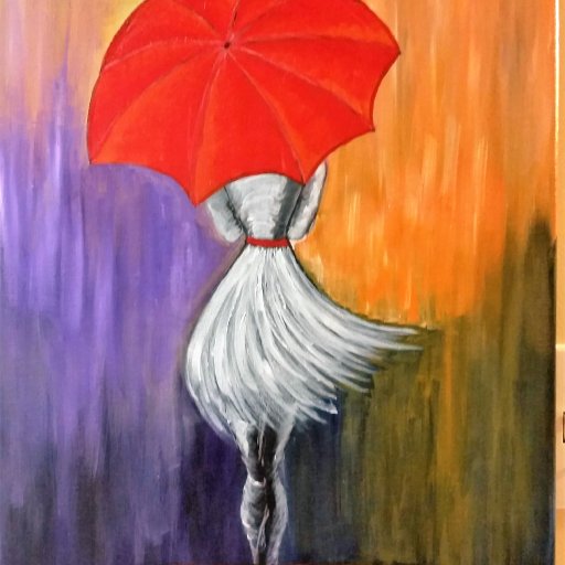 Red Umbrella  - Cinnamon Cooney