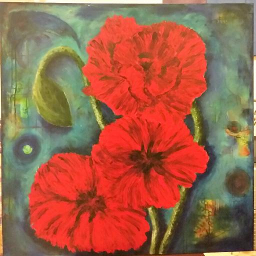 Red Poppies - Original Art Work - Gallery - Sharilyn Miller | The Art ...