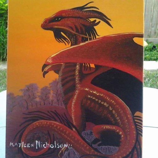 Dragon painting 