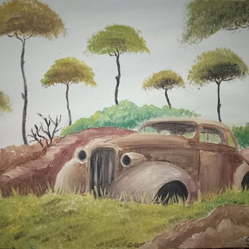 Old Rusty Car