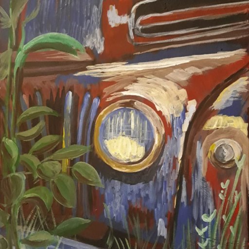 Old rusty truck