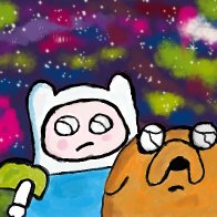 Adventure Time Finn and Jake GALAXY (All digital)