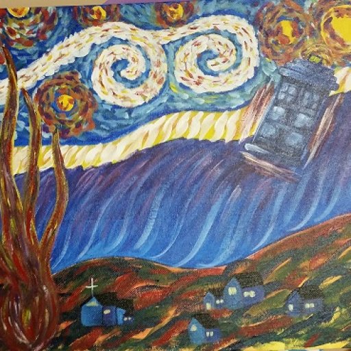 vangogh Tardis