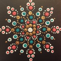 Christmas mandala