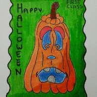 Day 3 Halloween Pumpkin Stamp