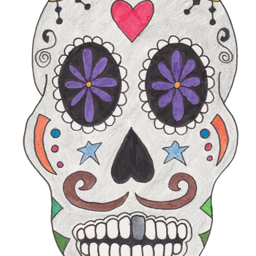 Day 12 Sugar Skull - Mr Bones sm