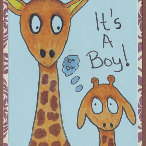 Day 26 - It's A Boy Giraffes