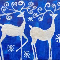 Whimsical Reindeer