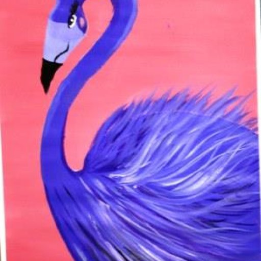 Blue Flamingo