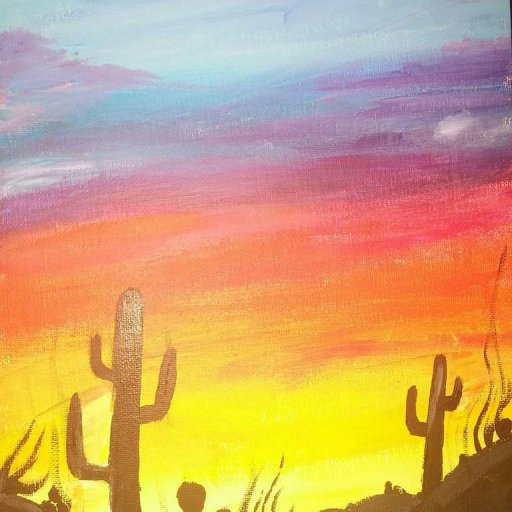 desert painting