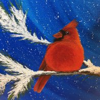 Winter Cardinal- Commission SOLD!