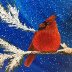 Winter Cardinal- Commission SOLD!