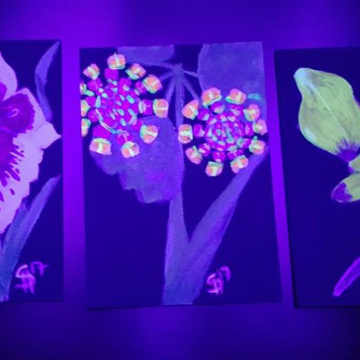 Funky Flora 2 (blacklight)