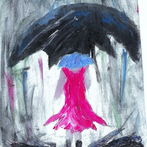 Lady in the Rain