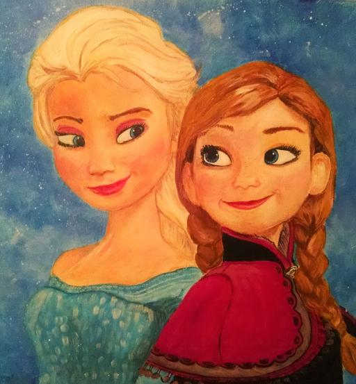 Frozen Abbies Birthday - Gallery - Becky Sirmans | The Art Sherpa