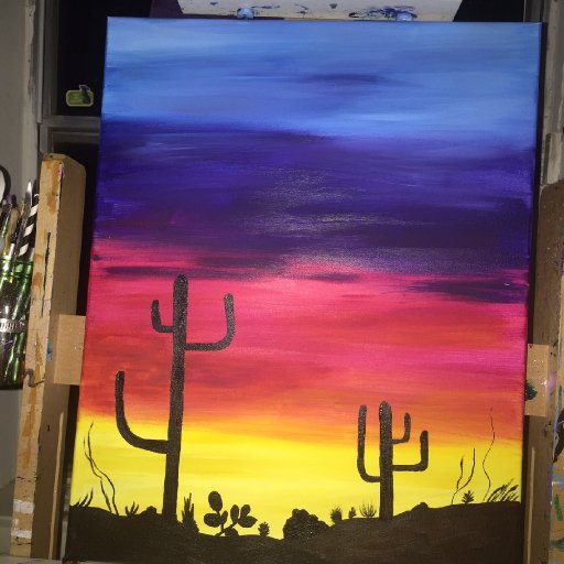 64-desert sunset