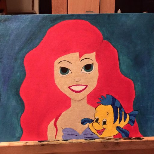 9-ariel&flounder