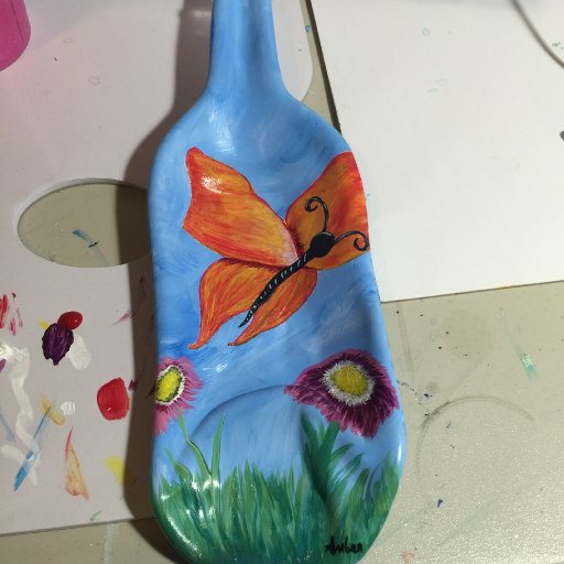 Painted bottle