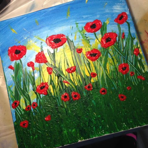 Poppin Poppies from Art Sherpa