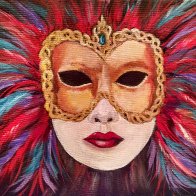 Mardi Gras Mask