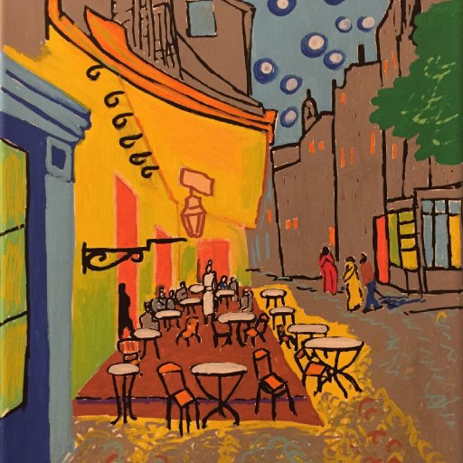 Cafe Terrace - Van Gogh