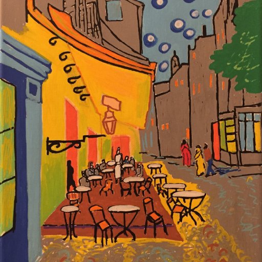 Cafe Terrace - Van Gogh