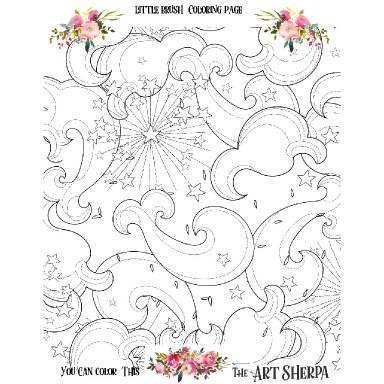 Little Brush Sept coloring page