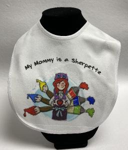 The Art Sherpa Limited Edition Baby Bib 