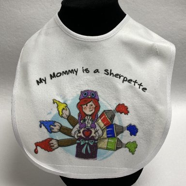 The Art Sherpa Limited Edition Baby Bib 