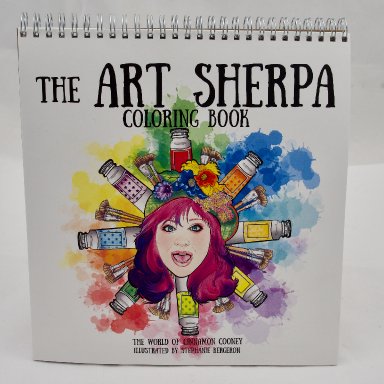 The Art Sherpa Coloring Book and Creatacolor Watercolor Pencils Set