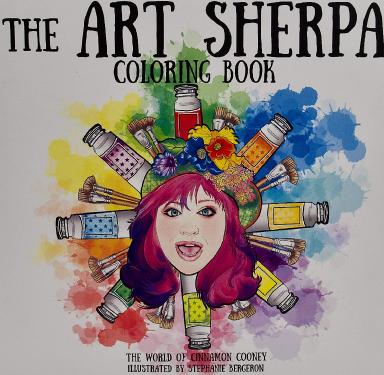 The Art Sherpa Coloring Book and Watercolor Pencils